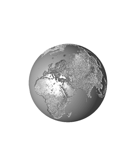 Earth Lithopanes 3d model