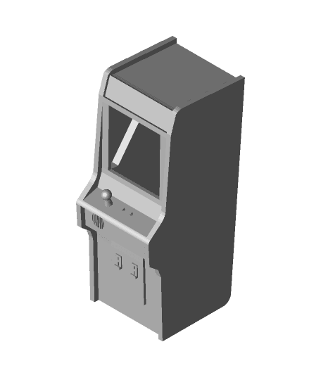 RetroMaker Arcade Cabinet 3d model