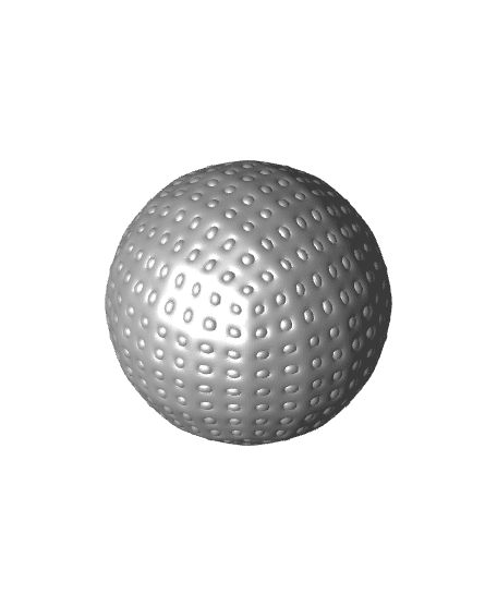 Simple ball 3d model