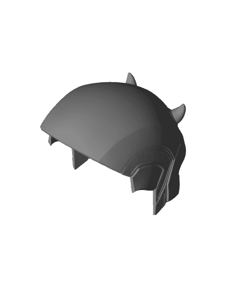 Dare Devil Fan art cowl mask helmet 3d model