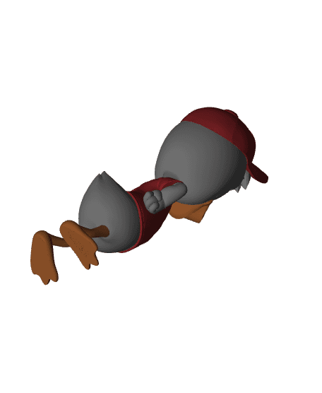 Huey Duck - Ducktales (2017) 3d model