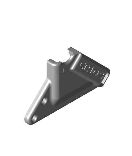 SD Card adapter housing for the Creality CR10\CR10S\Mini V2 3d model