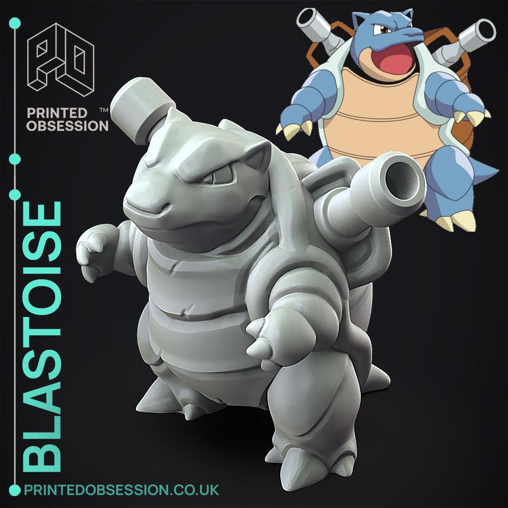 Blastoise - Pokemon - Fan Art 3d model