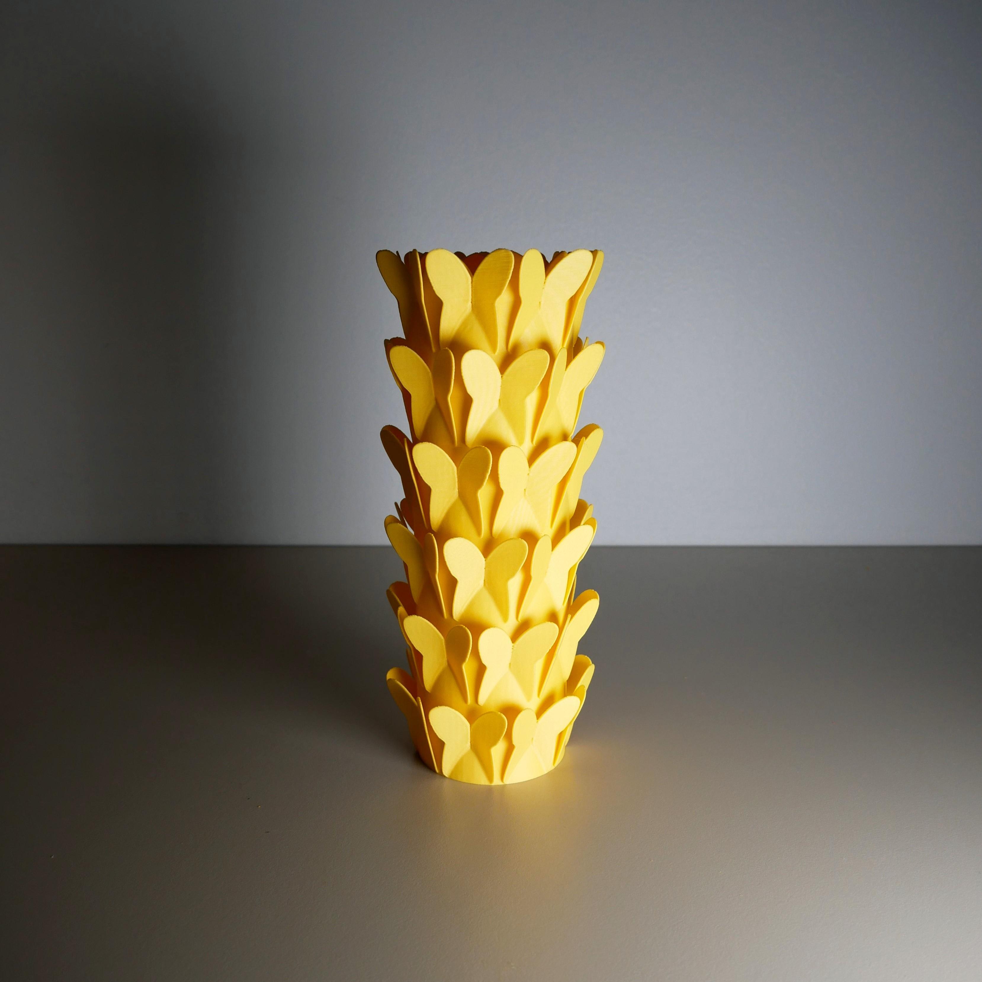 Butterfly Vase 3d model
