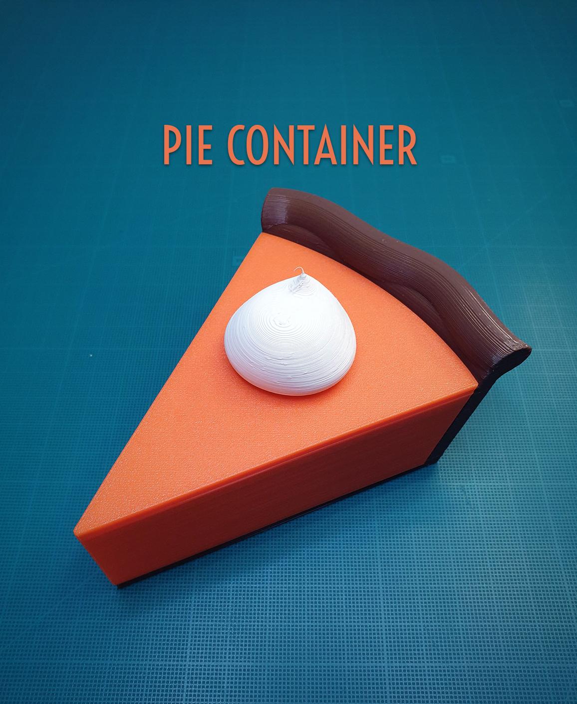Pie Container 3d model