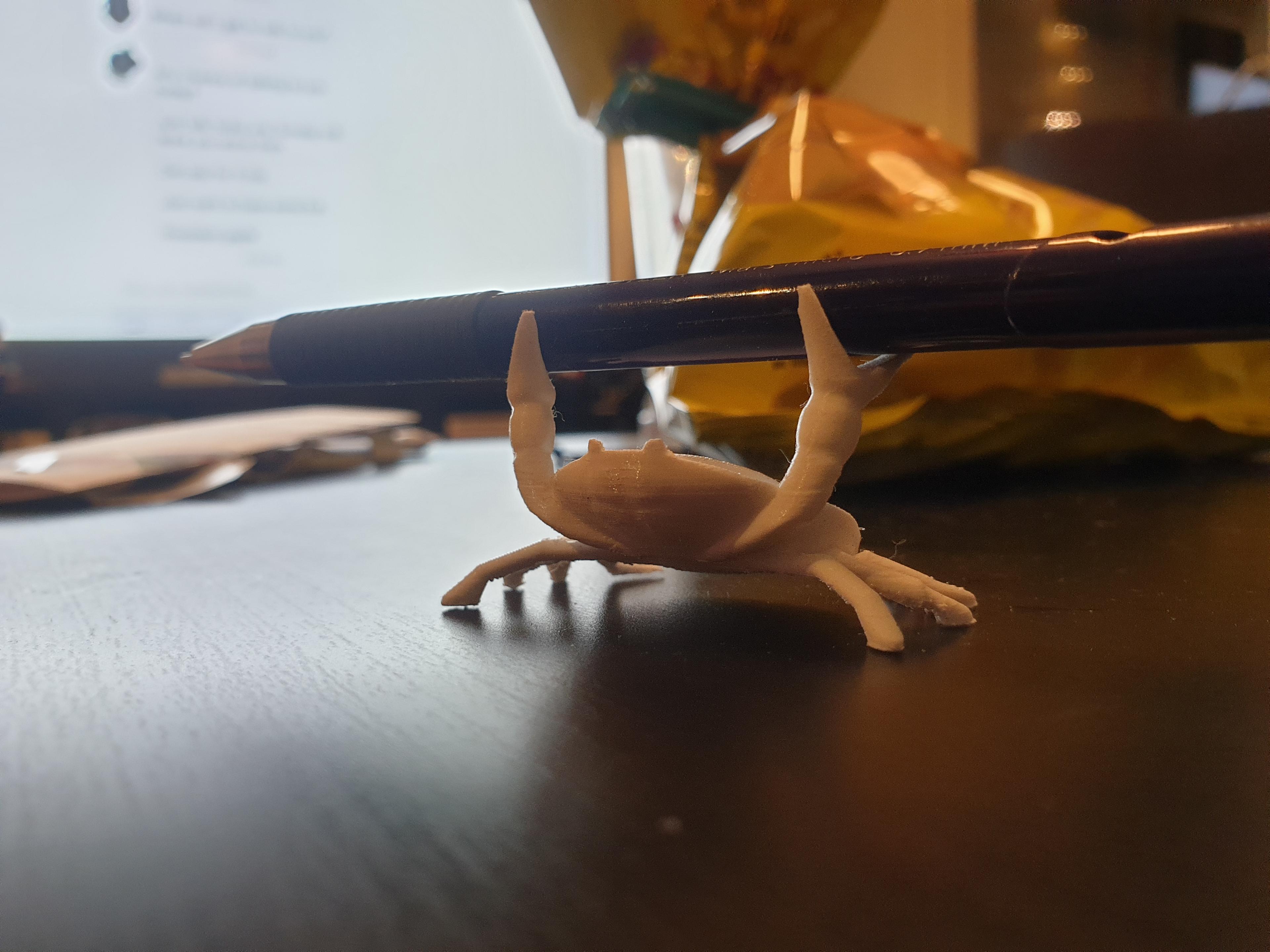 crab pen holder 3d model