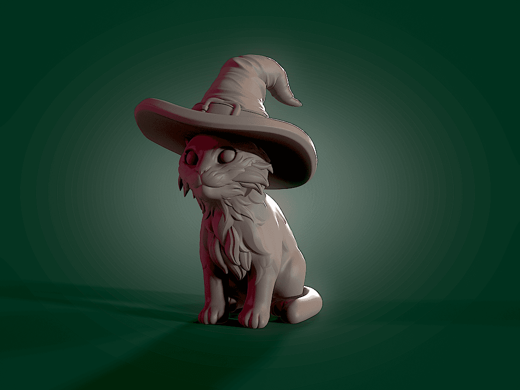 Magic Kitten.stl 3d model
