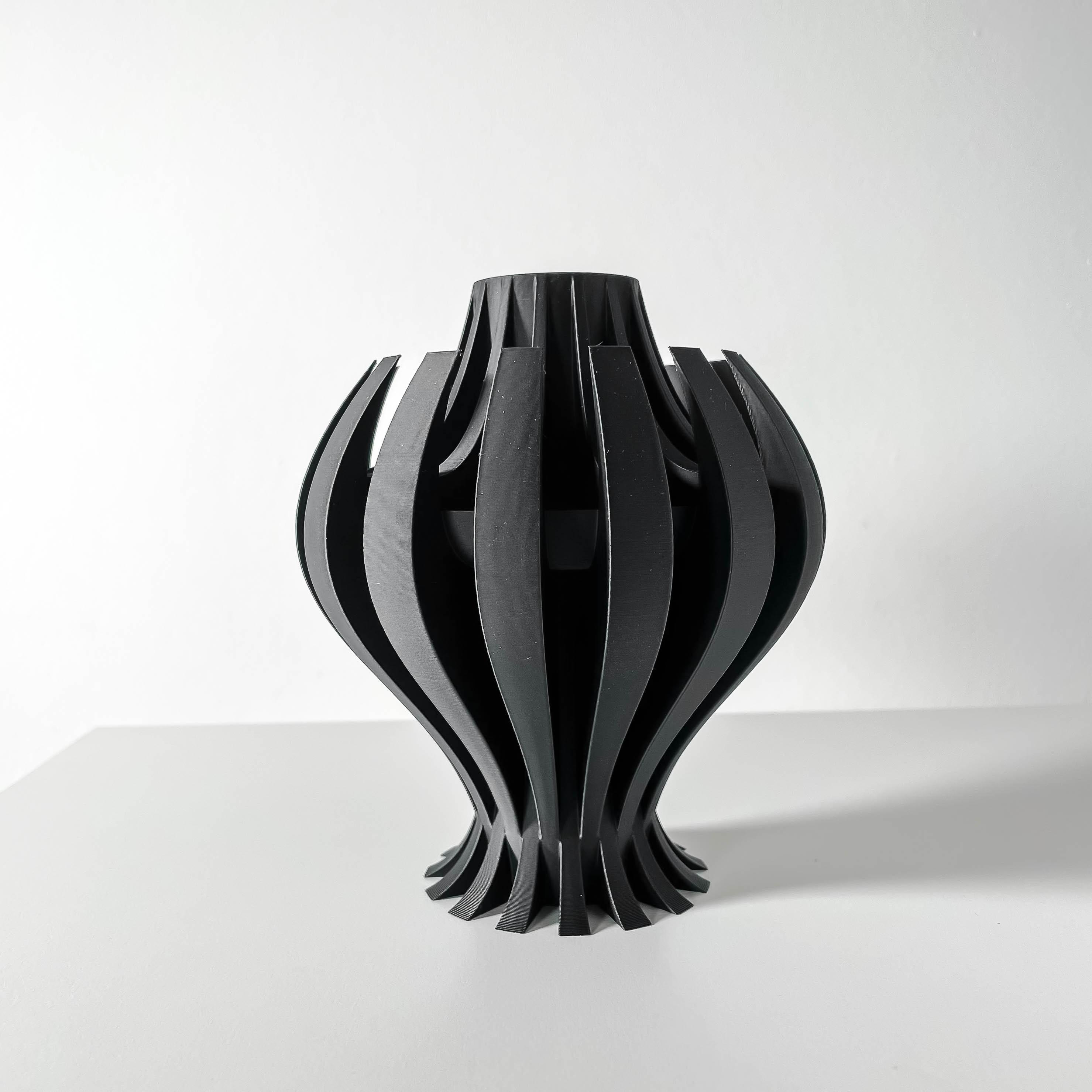 The Nemesis Vase, Modern and Unique Home Decor for Dried and Preserved Flower Arrangement 3d model