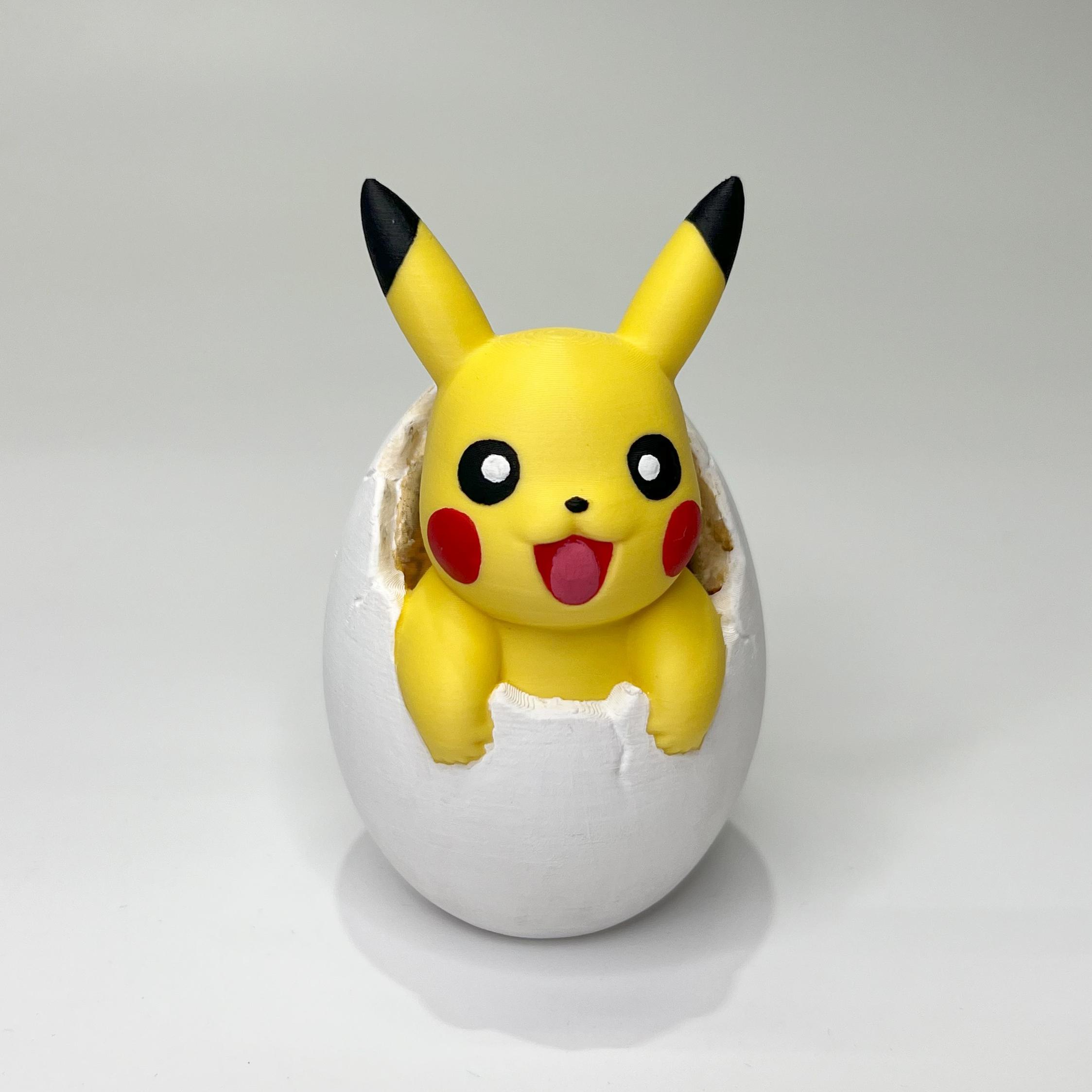 EasterDay Pikachu (Easy Print No Supports) 3d model