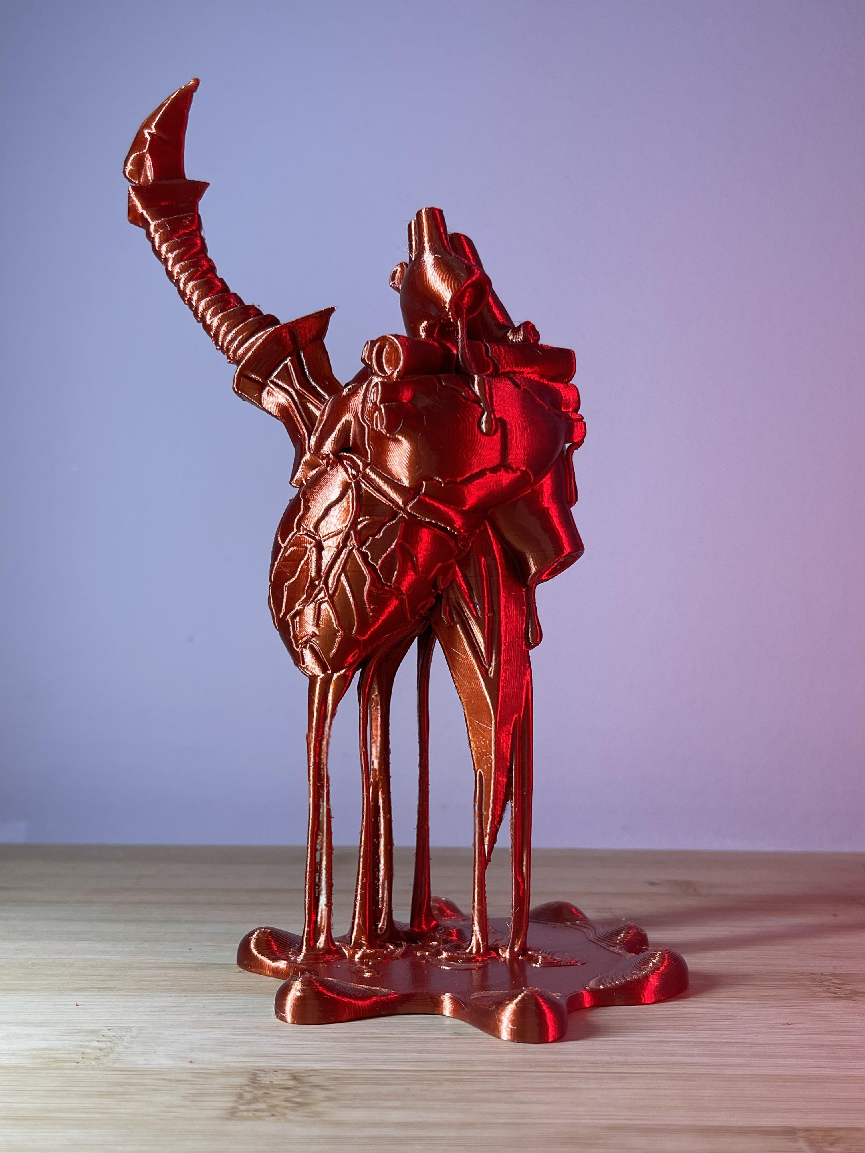 Tortured Heart (Pre-Supported) 3d model