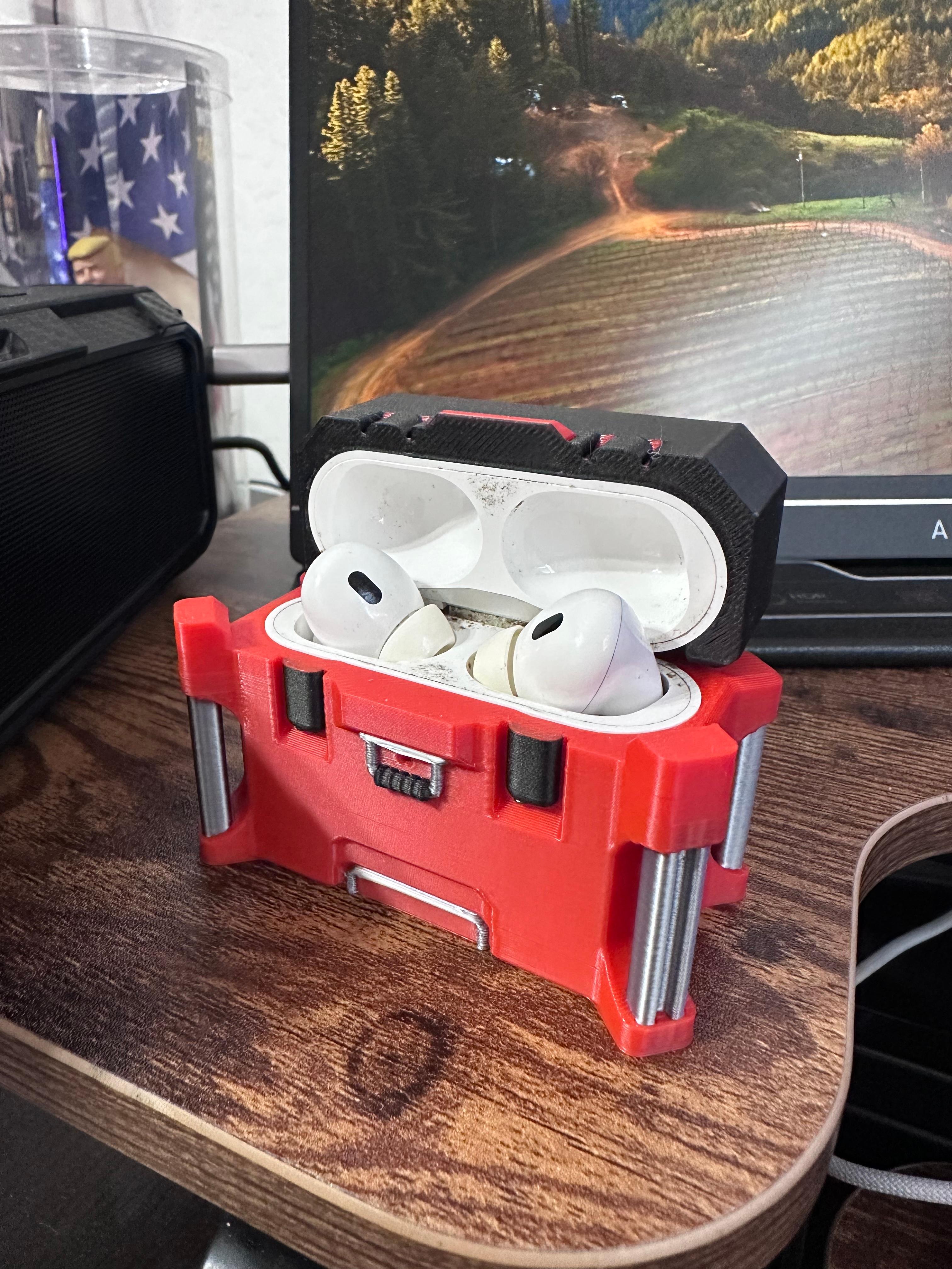 Packout Case Airpods Case- Milwaukee - Apple Airpods Pro 3d model