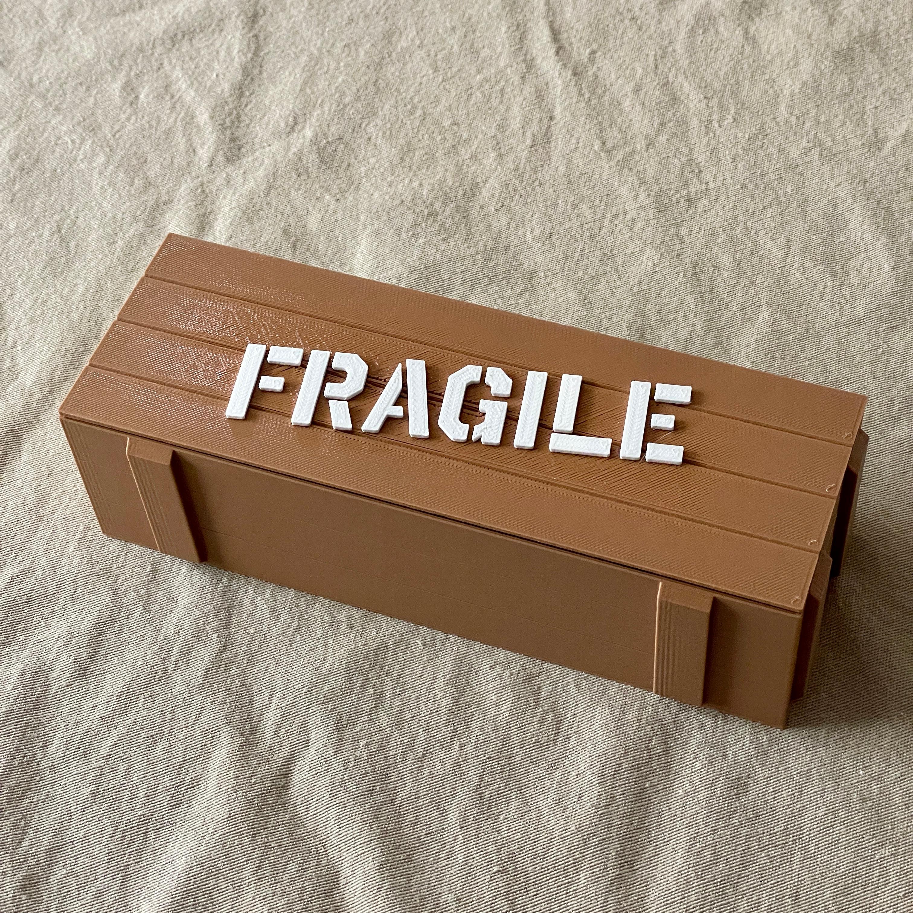 Pencil Crate 3d model