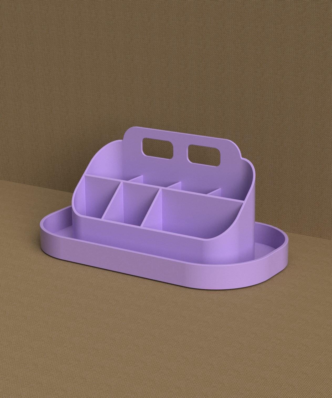 Portable Caddy Desktop Organizer 3d model