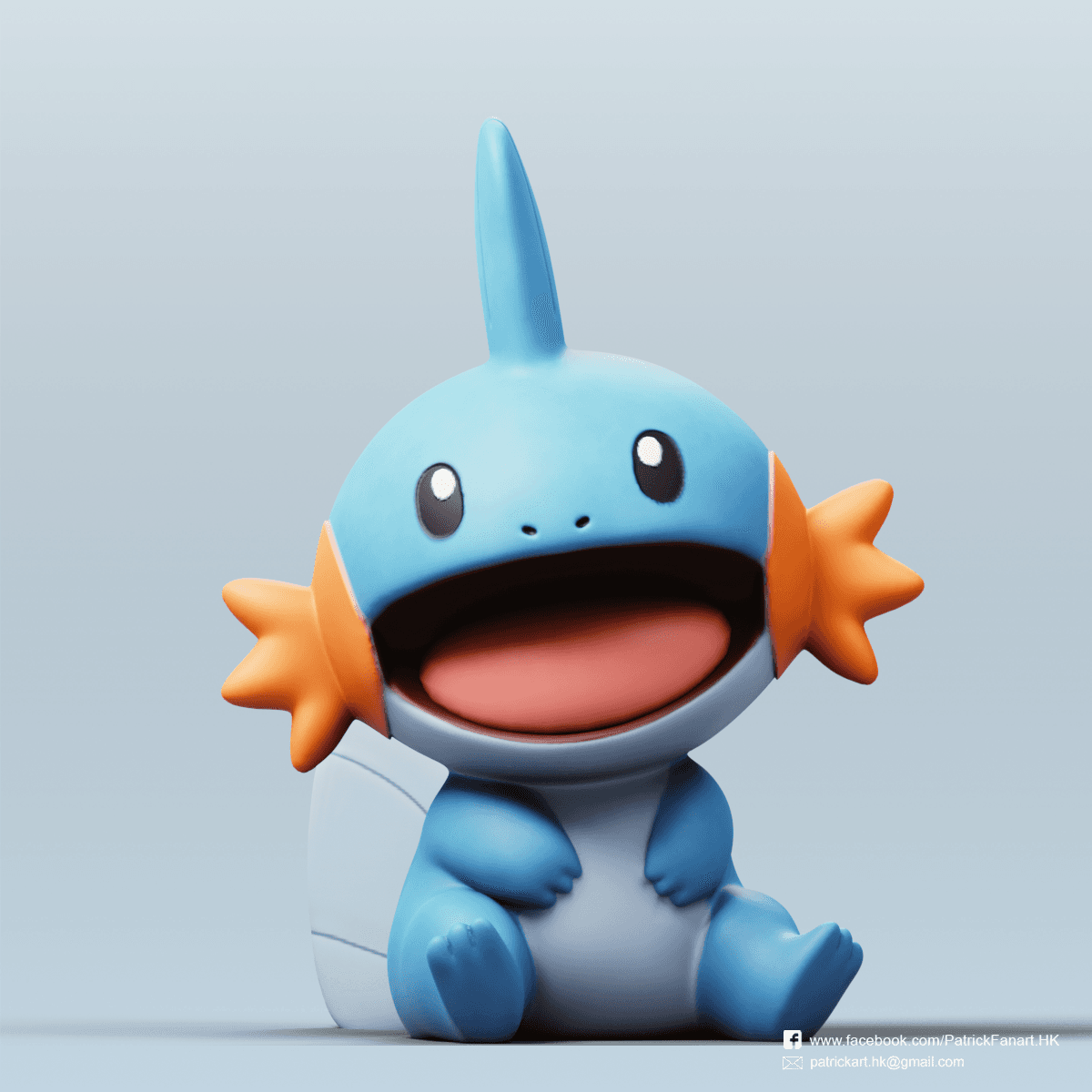 Mudkip(Pokemon) 3d model