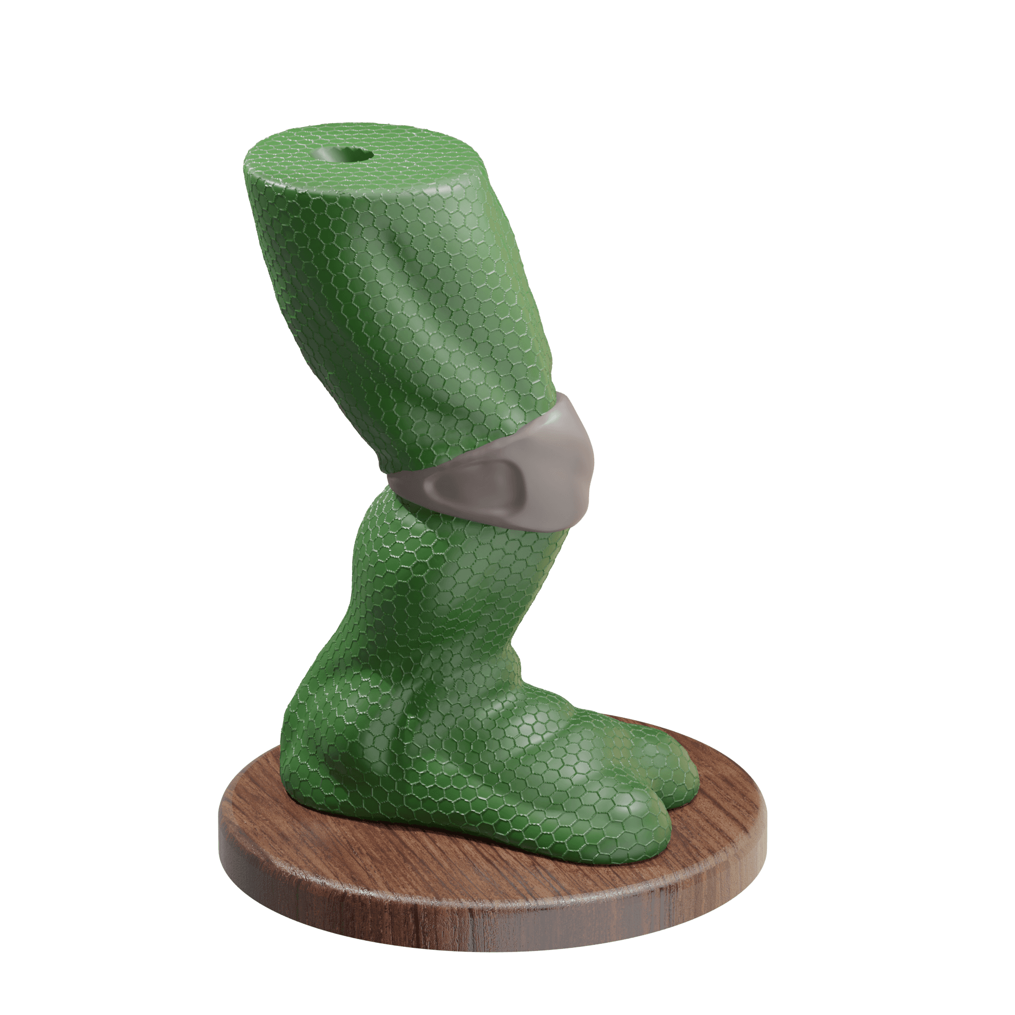 Ninja Turtle Leg Lamp 3d model