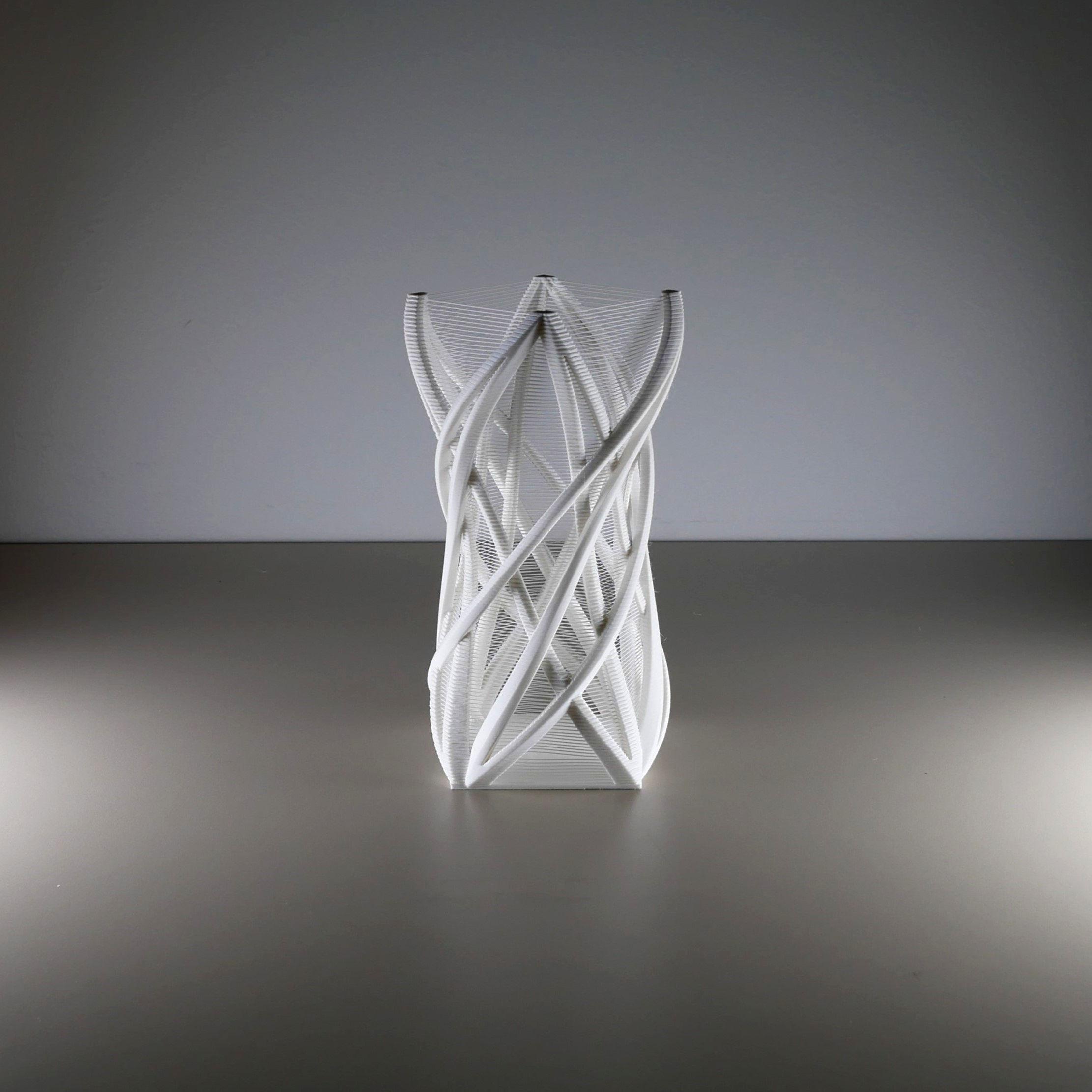 Flared String Vase 3d model