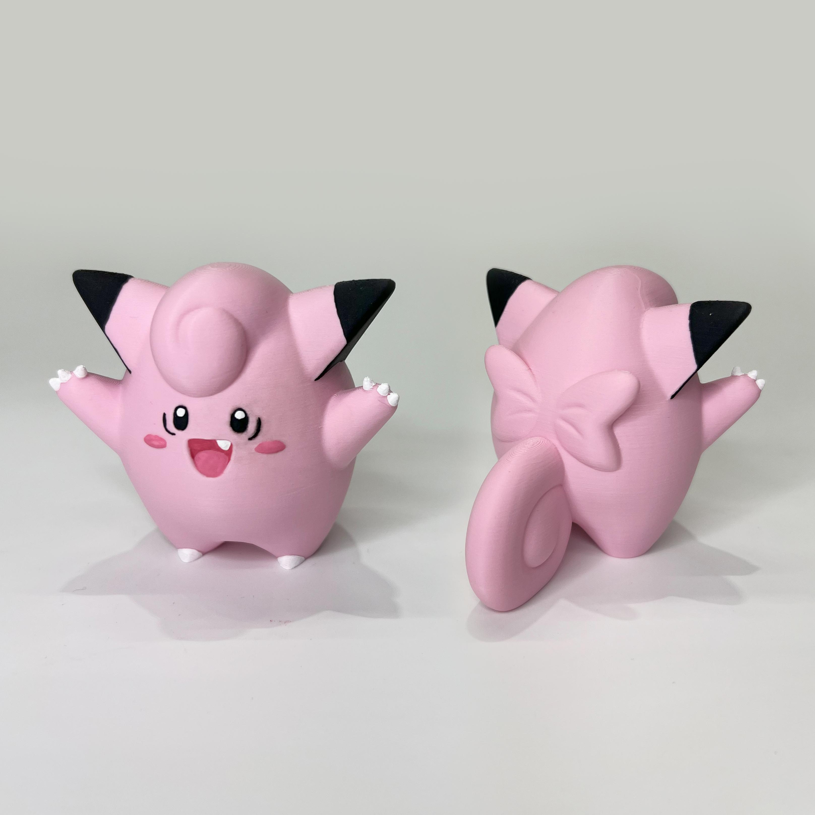 Clefairy (Easy Print No Supports) 3d model