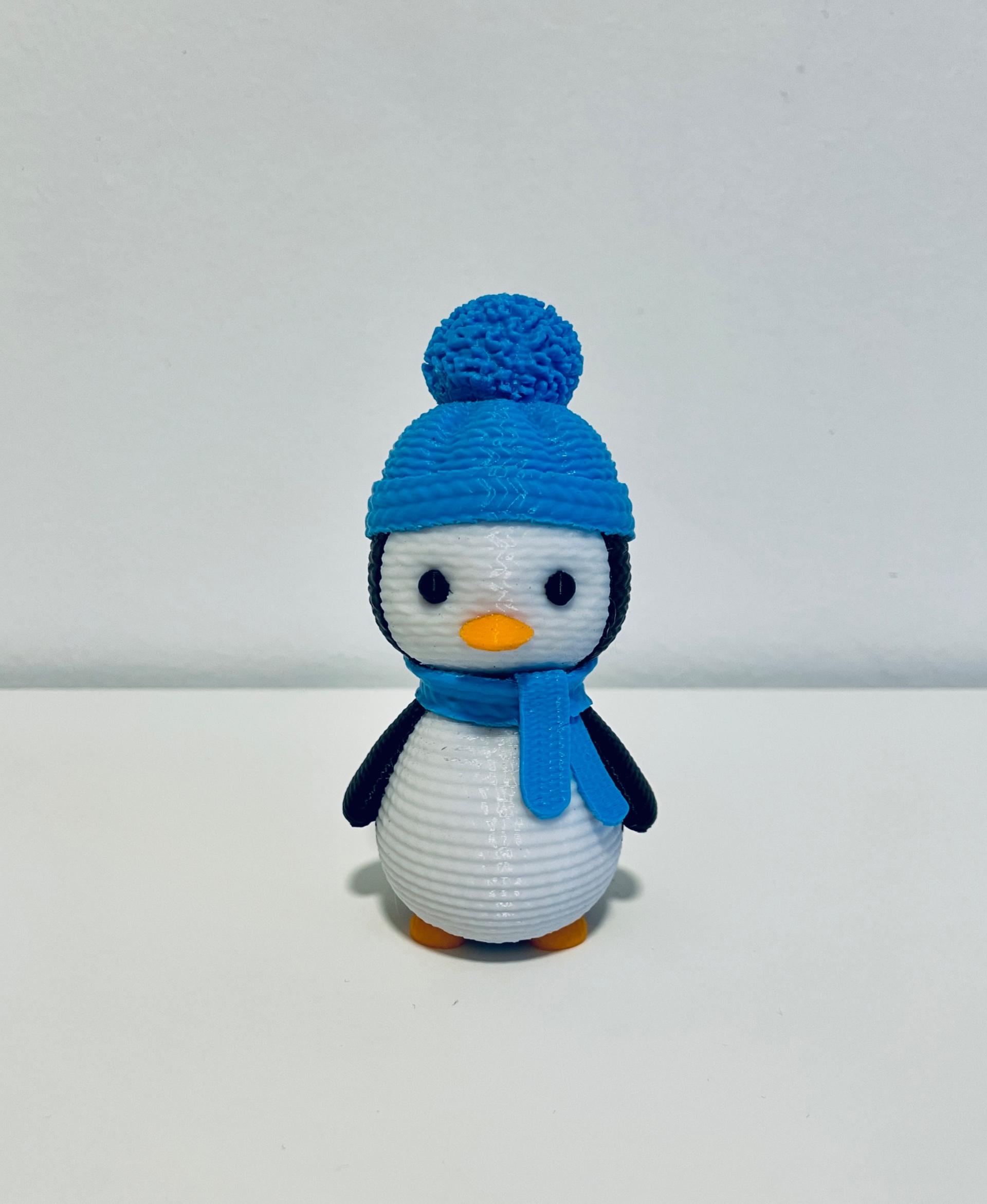 Crochet Penguin 3 3d model
