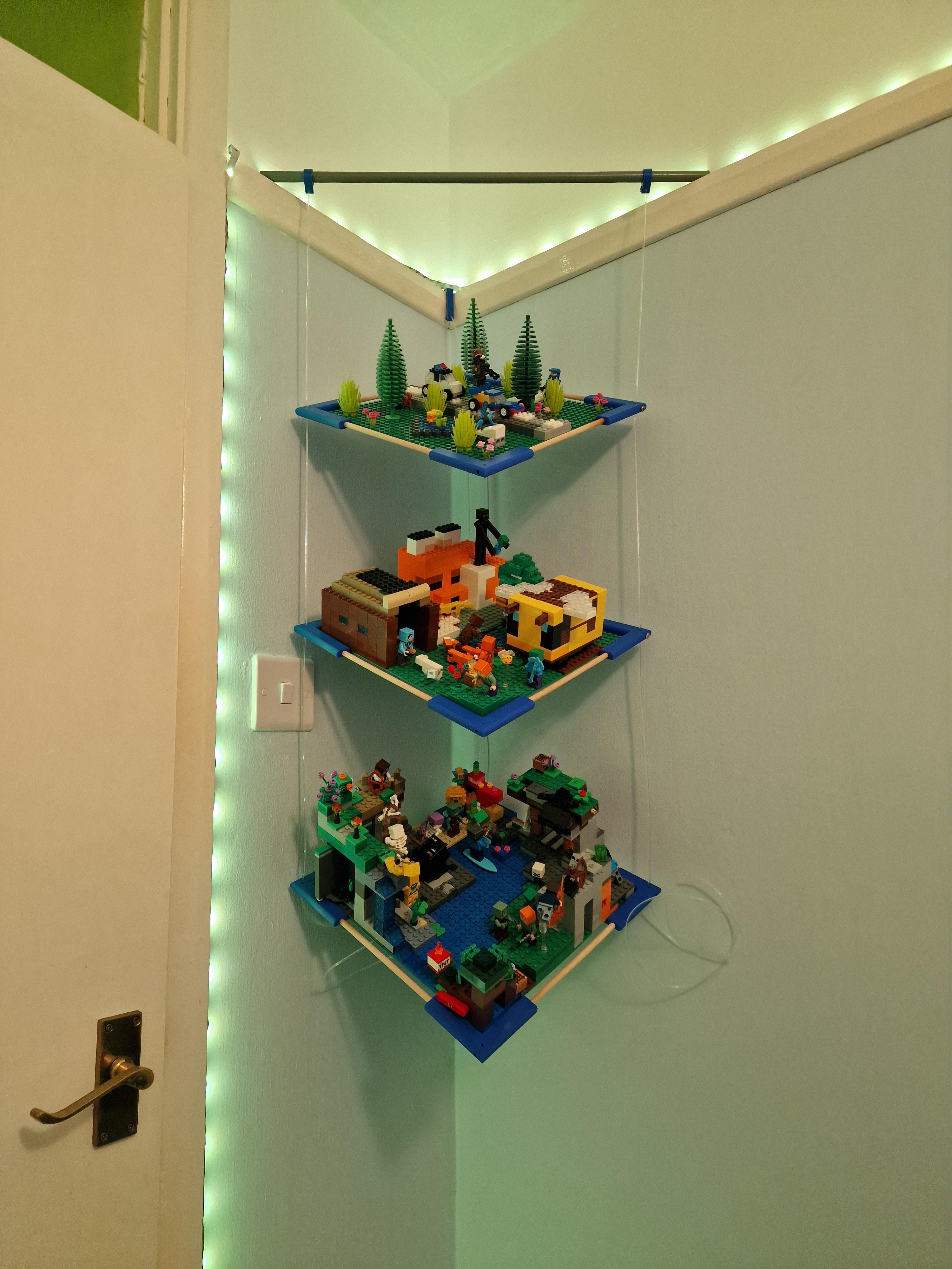 Hanging display shelf 3d model