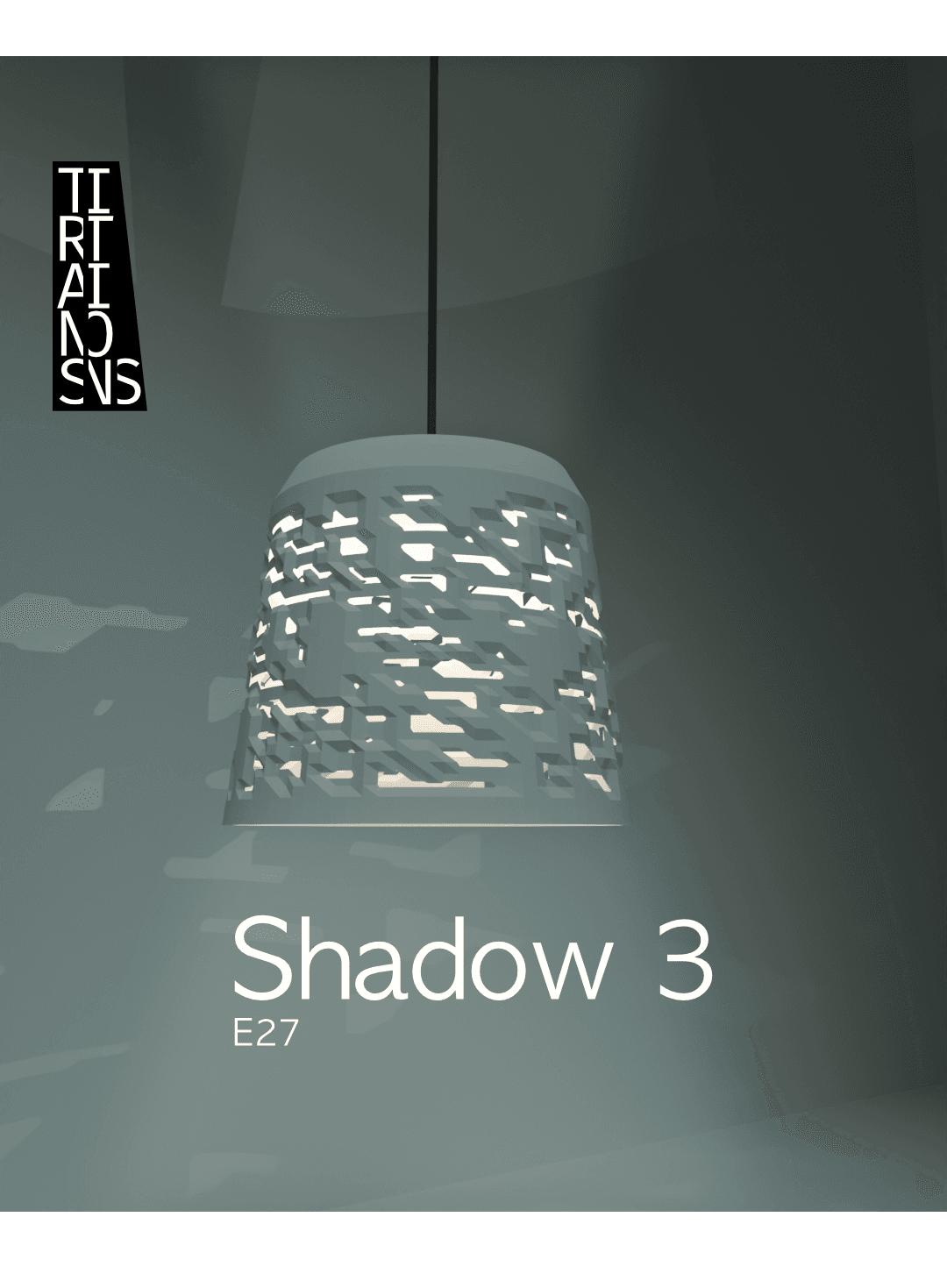 Transitions Lamps - Shadow 3 E27 3d model