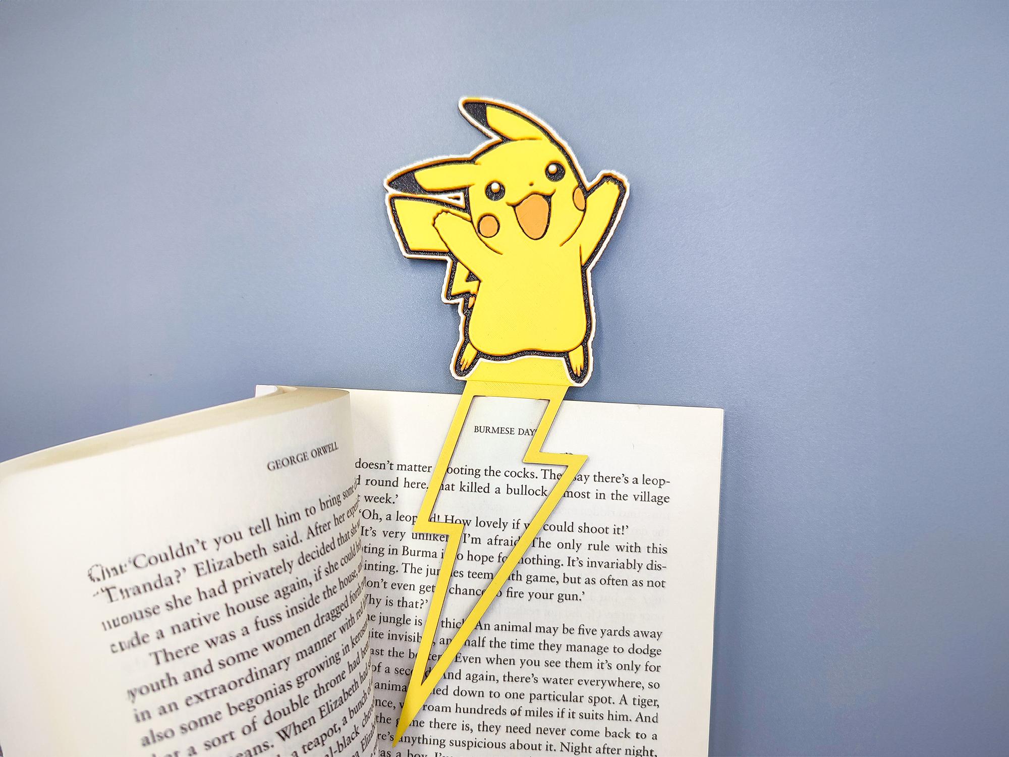 Pikachu Bookmark 3d model