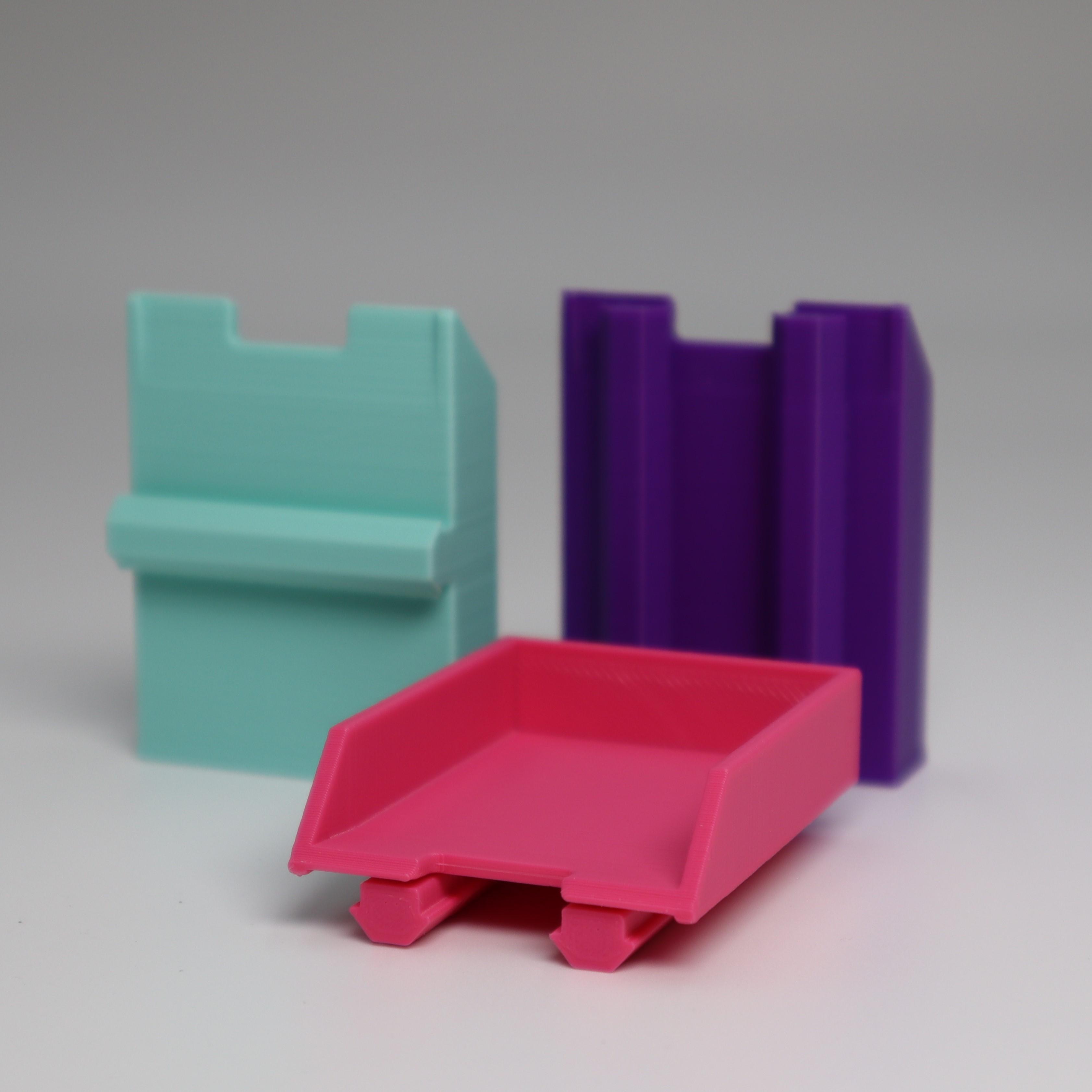 Tiny Storage Tray - Extrusion Mounted 3d model
