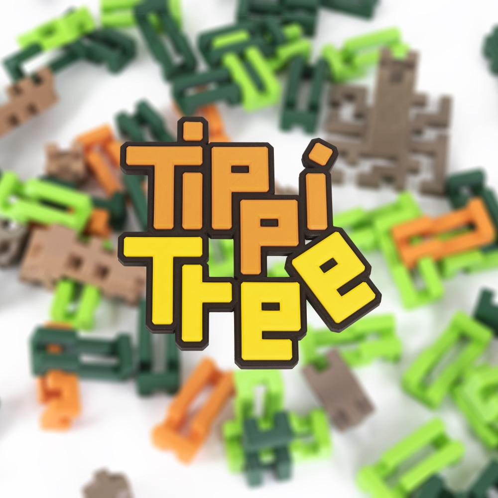 Tippi Tree // Original Tabletop Stacking Game 3d model