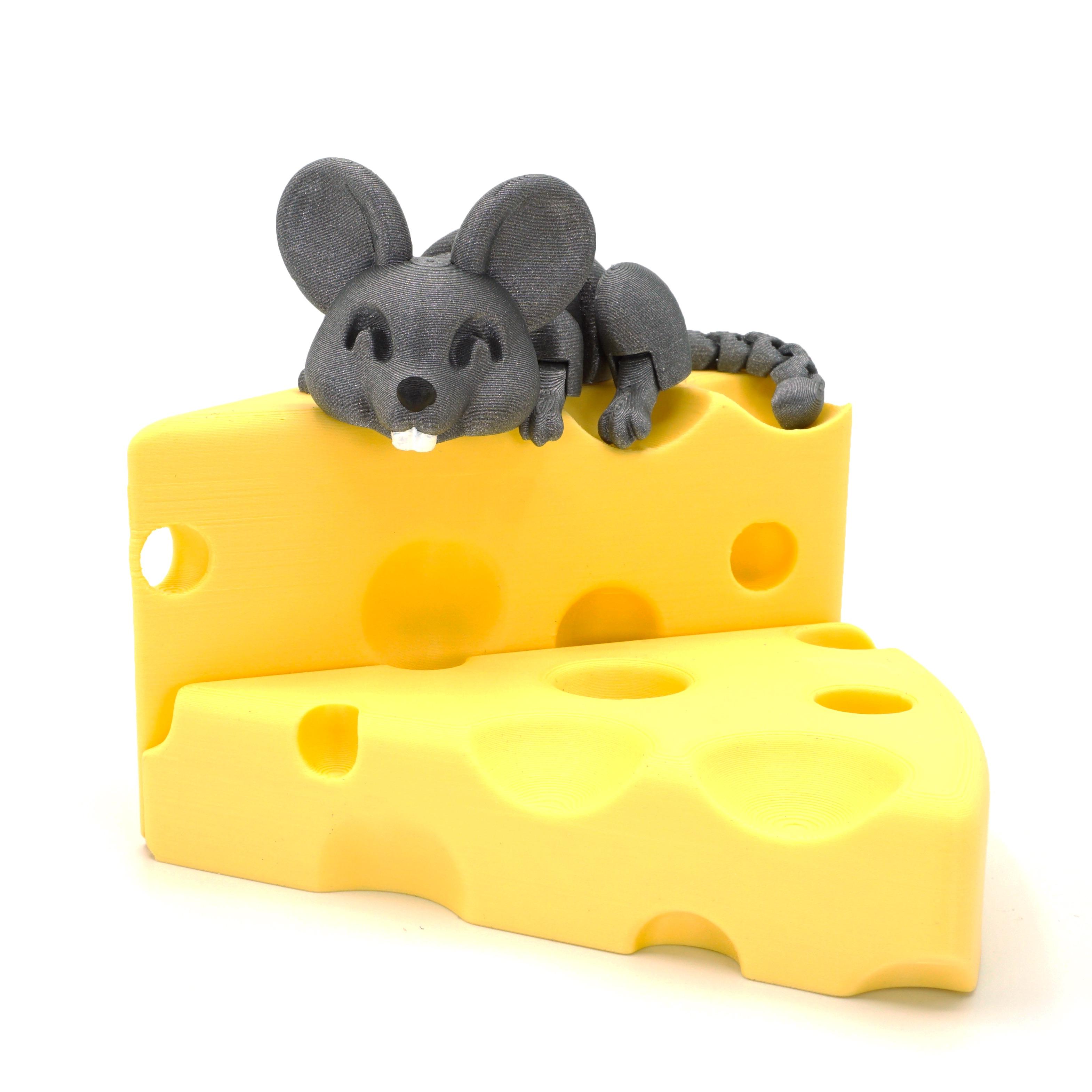 Cheese Boxed Mouse 3d model
