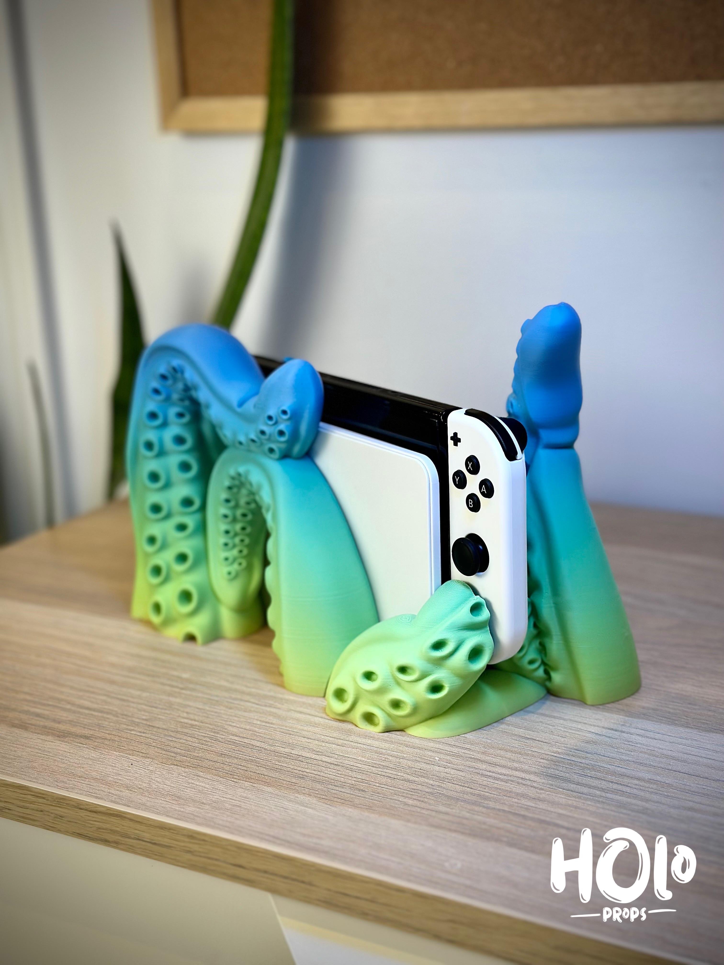 Nintendo Switch Tentacle Dock - Classic & OLED version 3d model