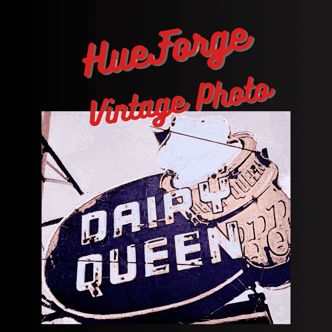 Vintage Dairy Queen HueForge 3d model