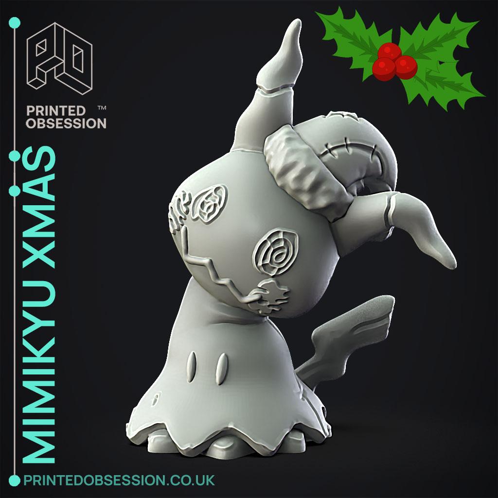 Mimikyu Xmas - Pokemon - Fan Art 3d model
