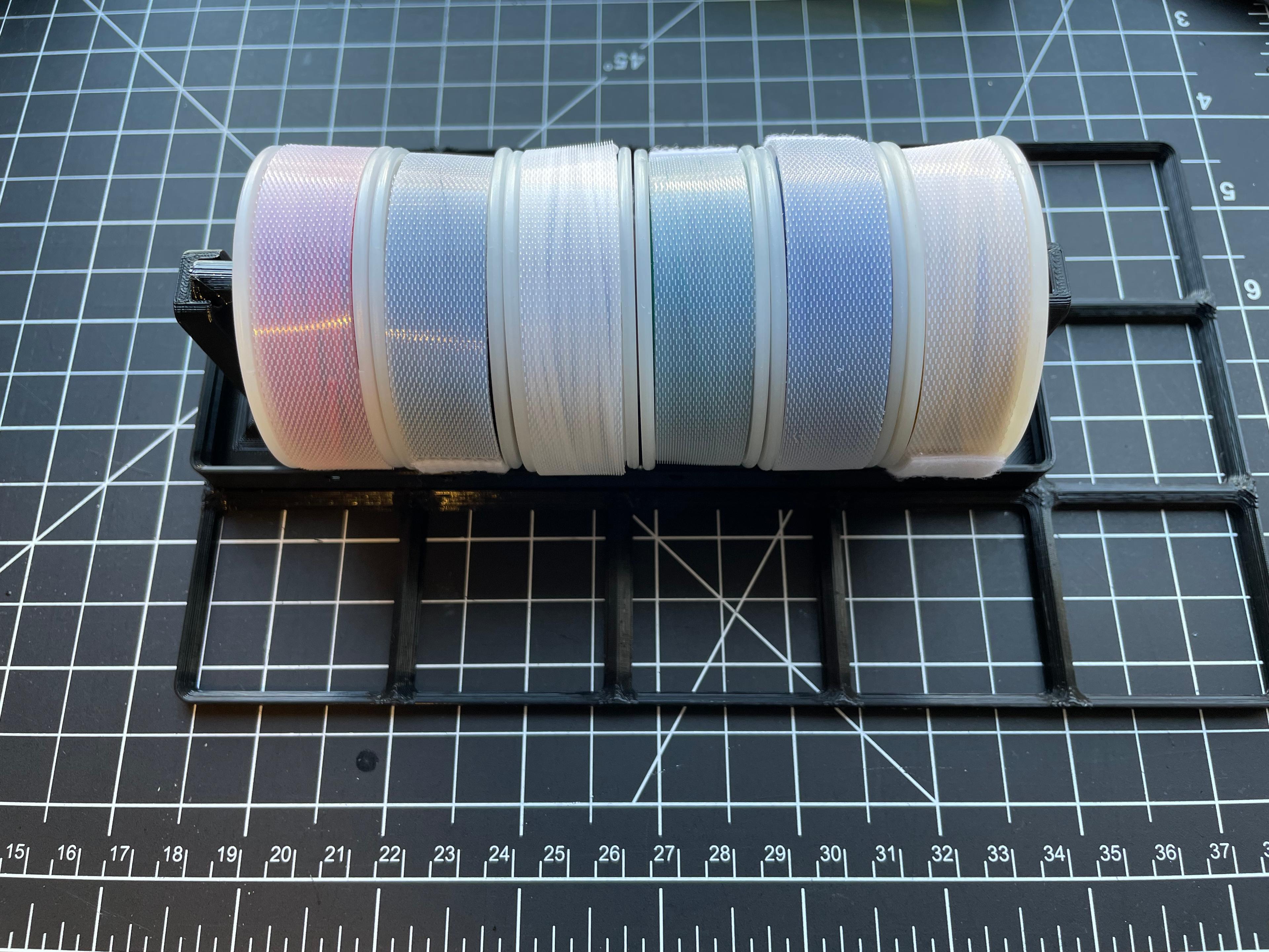 #Gridfinity Wire Spool Holder - Great holder. I didn't have a rod so I just modeled one and printed it in PETG  - 3d model