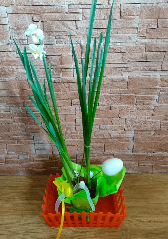 Easter basket 3d model