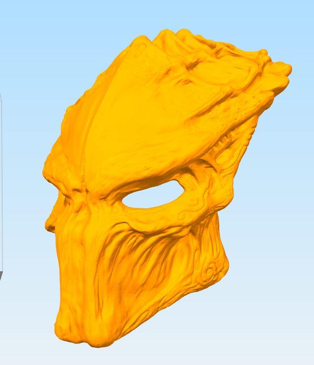 Death Predator Mask 3d model
