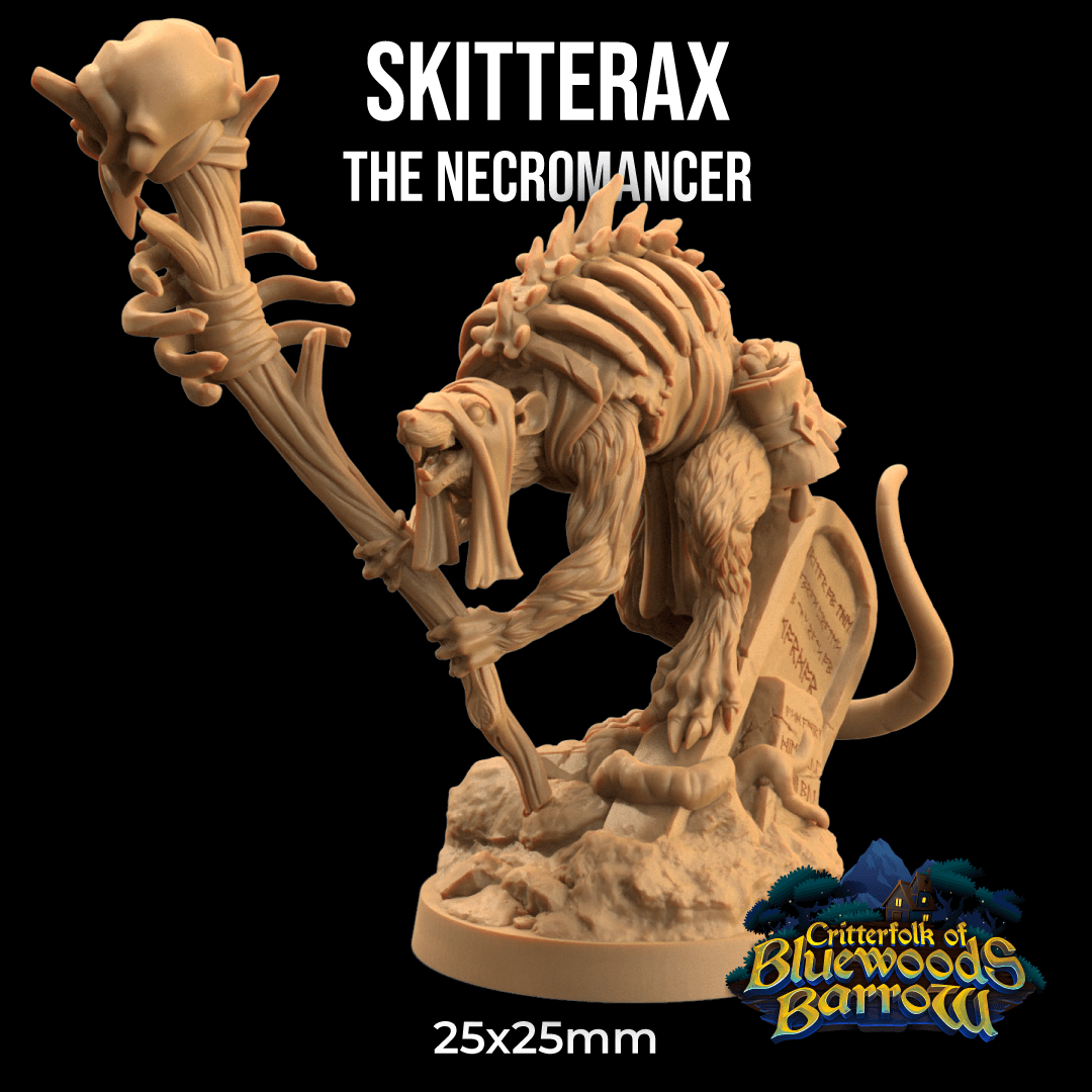 Skitterax - The Necromancer 3d model
