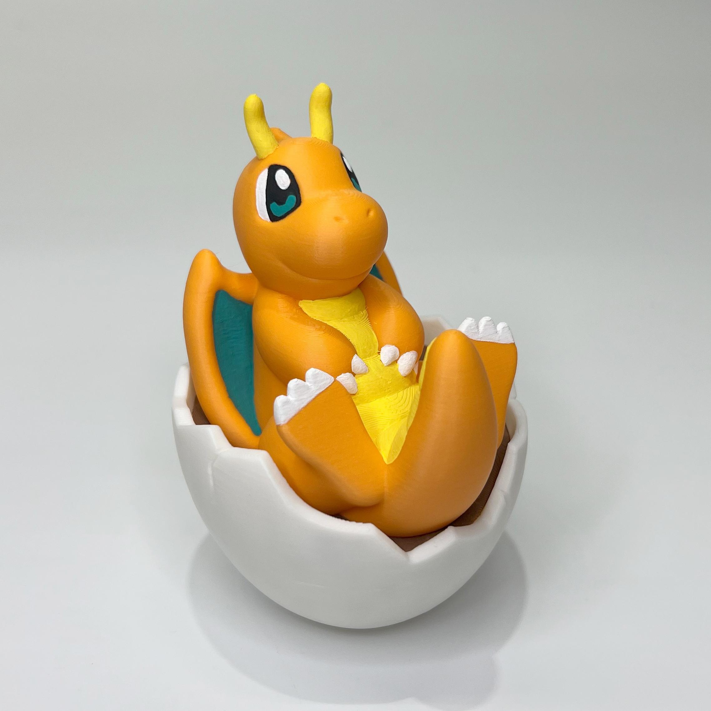 EasterDay Dragonite (Easy Print No Supports) 3d model