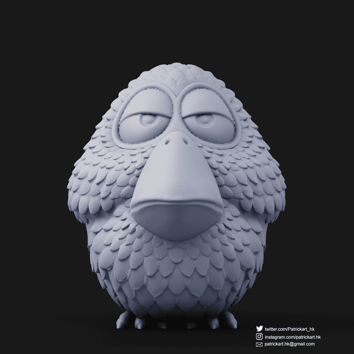 For The Birds(Pixar) 3d model