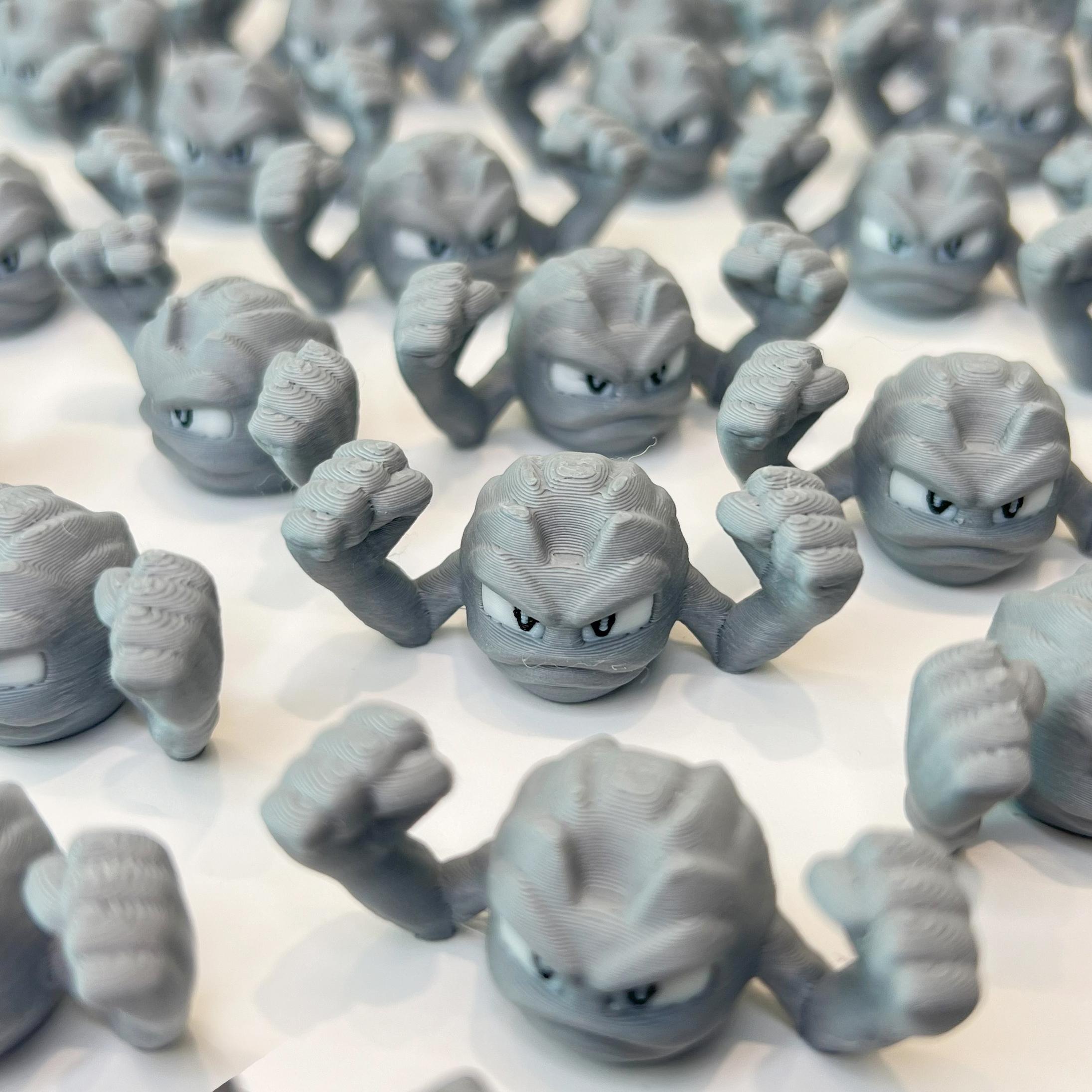 Geodude (Easy Print No Supports) 3d model