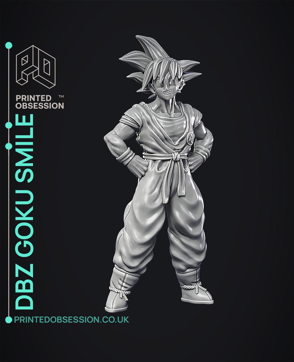 Goku Smiling - Dragon Ball Z - Fan Art 3d model