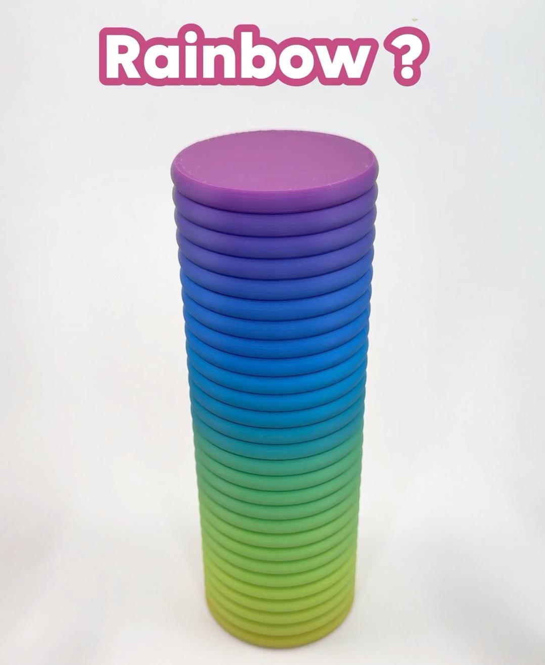 Stackable Poppy Organizer - A double rainbow stackable boxes ! - 3d model