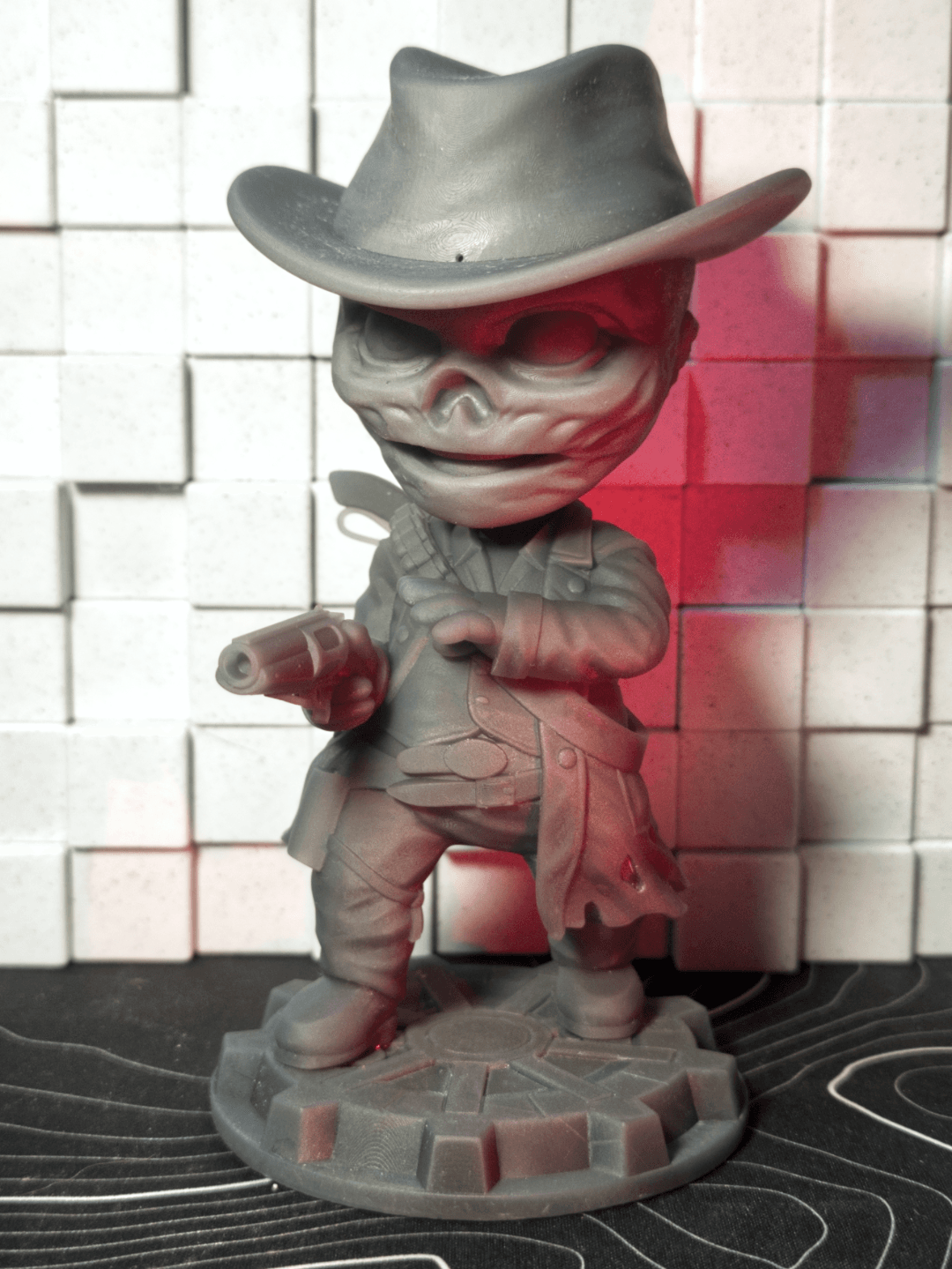 Li'l Ghoul - Fallout Wastelander Fanart Collectible Figure 3d model