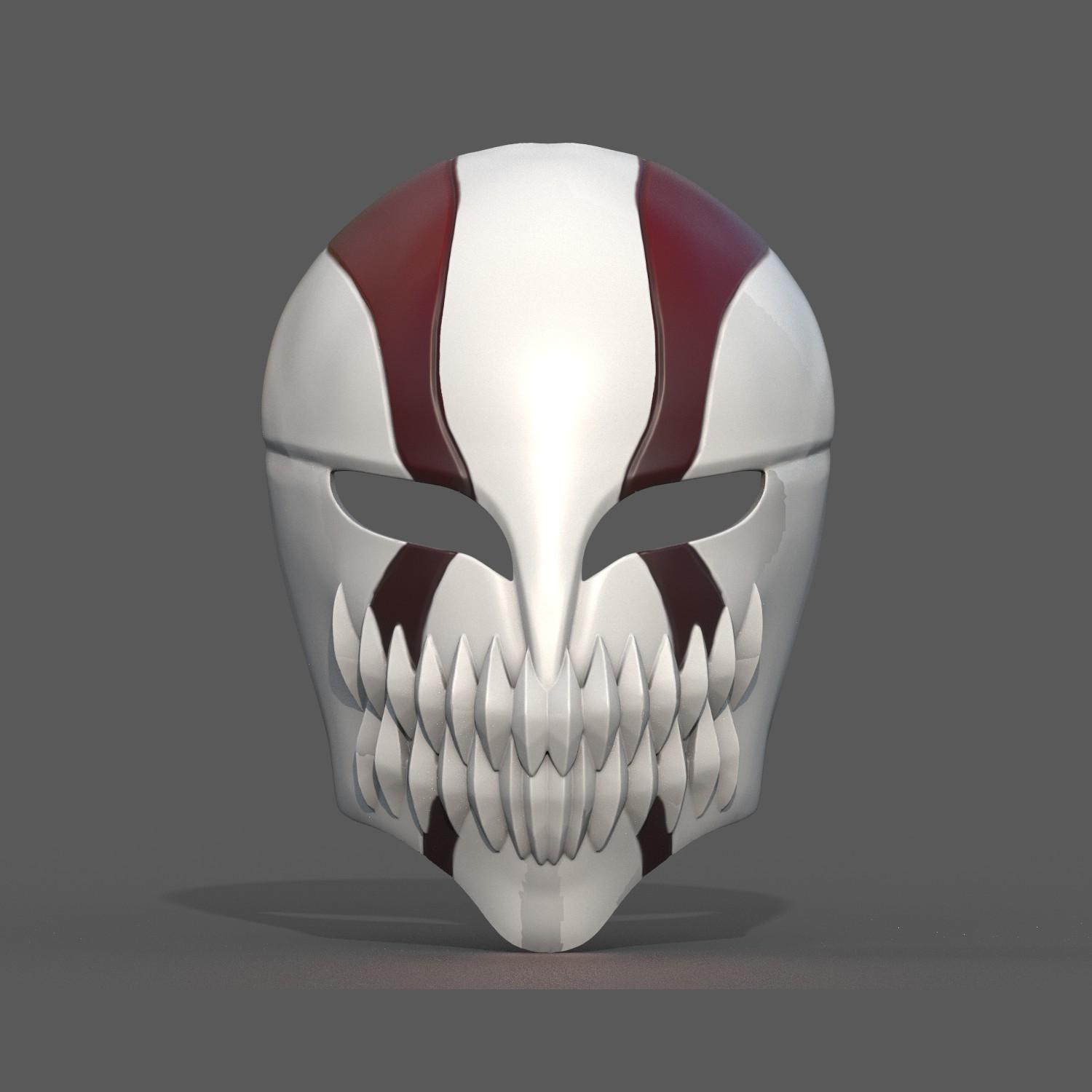 Ichigo Kurosaki Full Hollow Mask 3d model