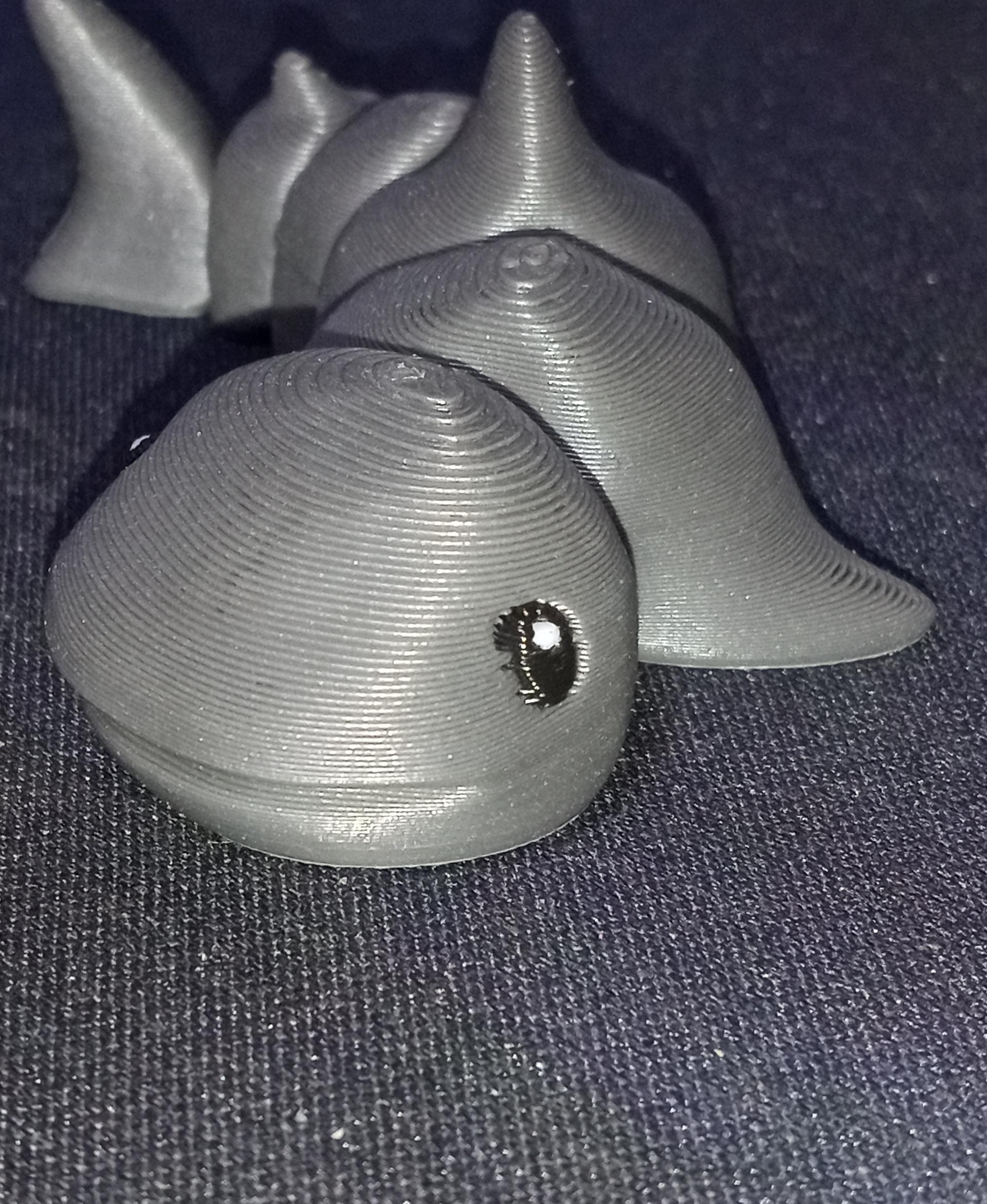 Whale Shark Fidget Keychain 3d model