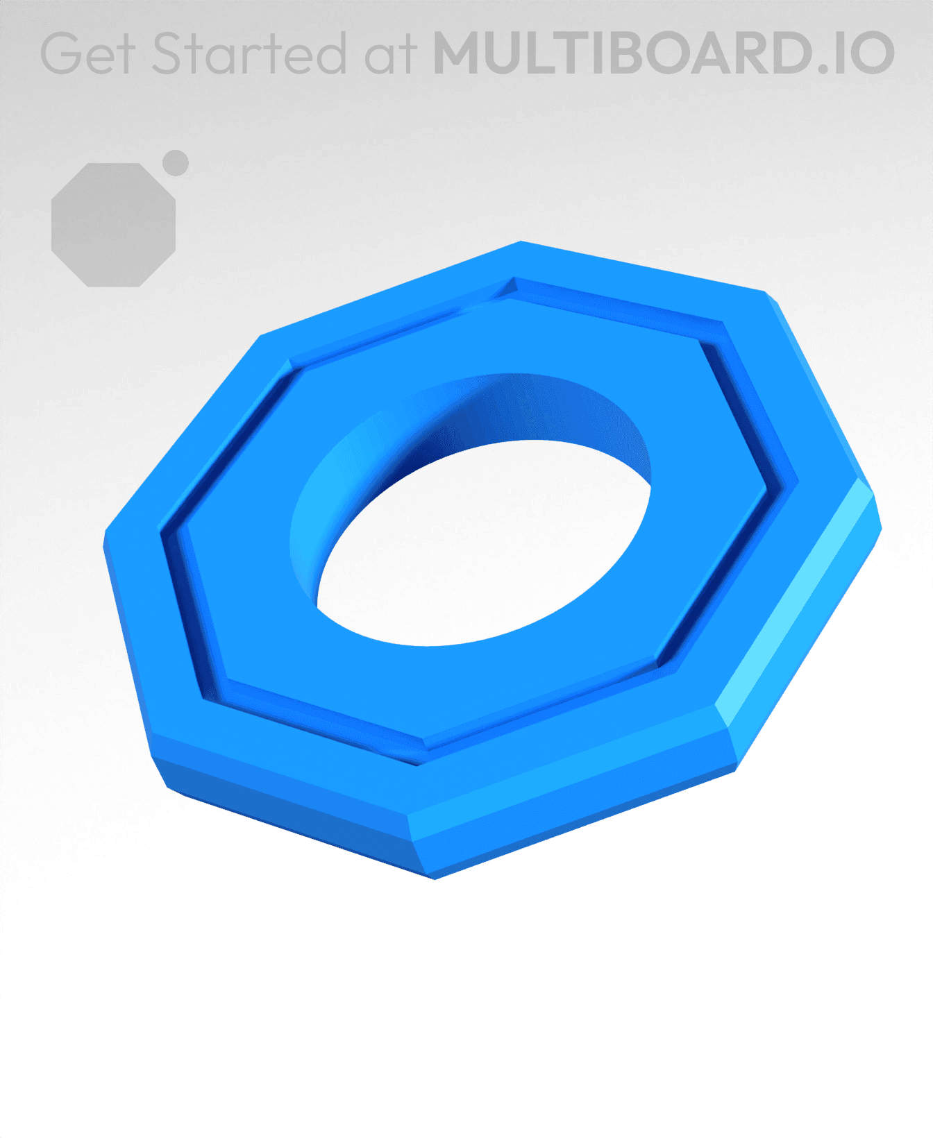 2 mm Small Washer 3d model