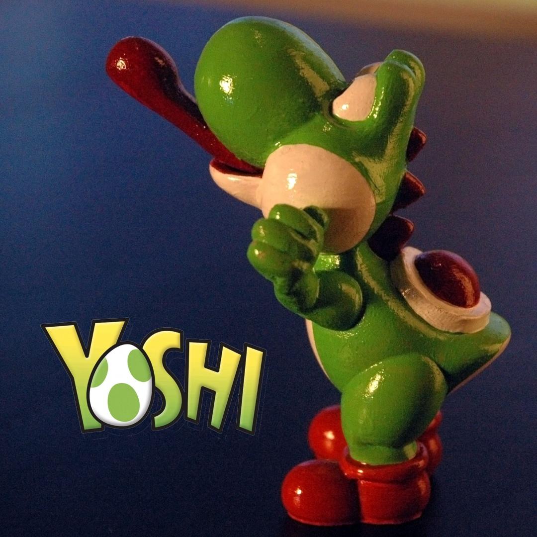Yoshi from Super Mario Games 3d model