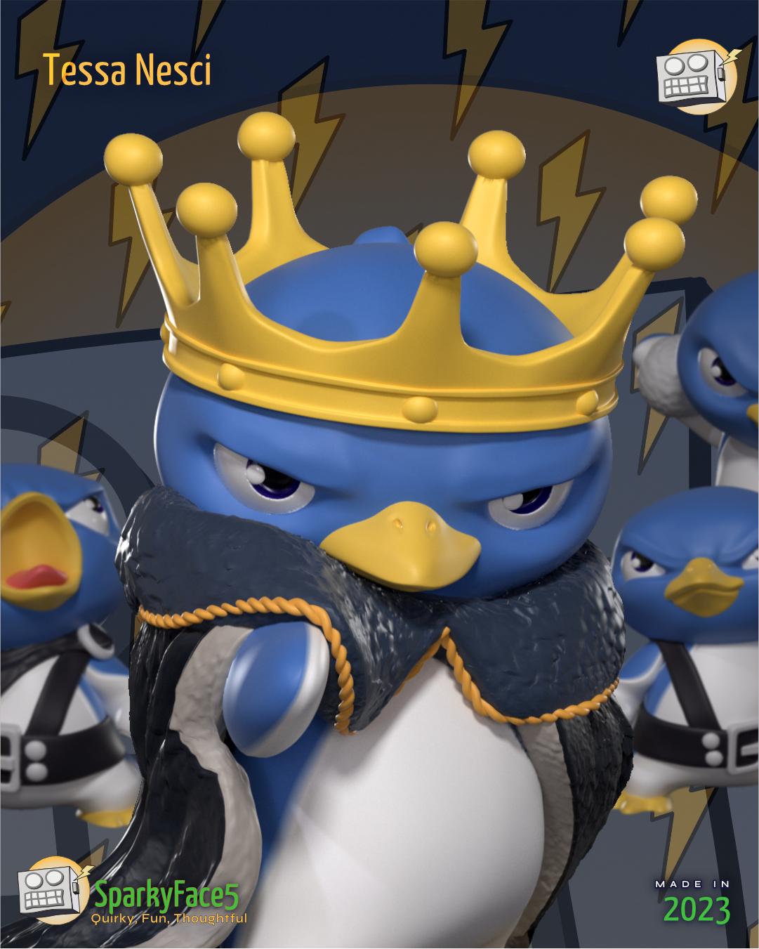 King Penguin 3d model