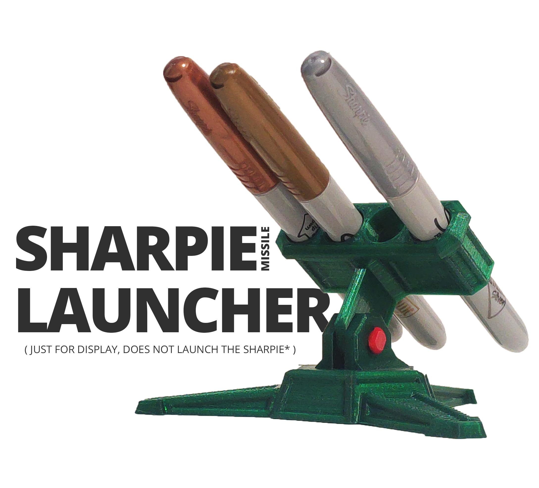 Sharpie Launcher #FunctionalArt 3d model