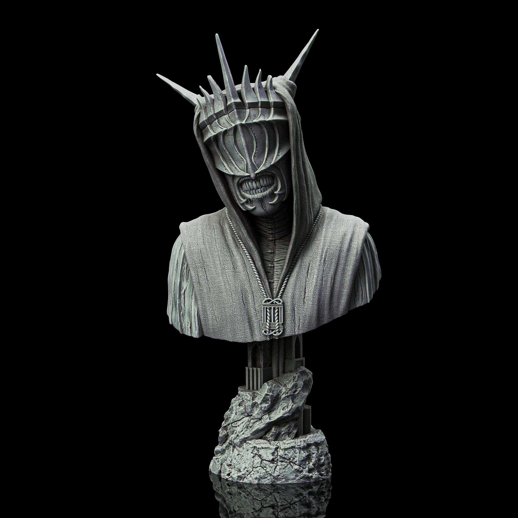 Mouth of Sauron bust (Pre-Supported) *New Release*