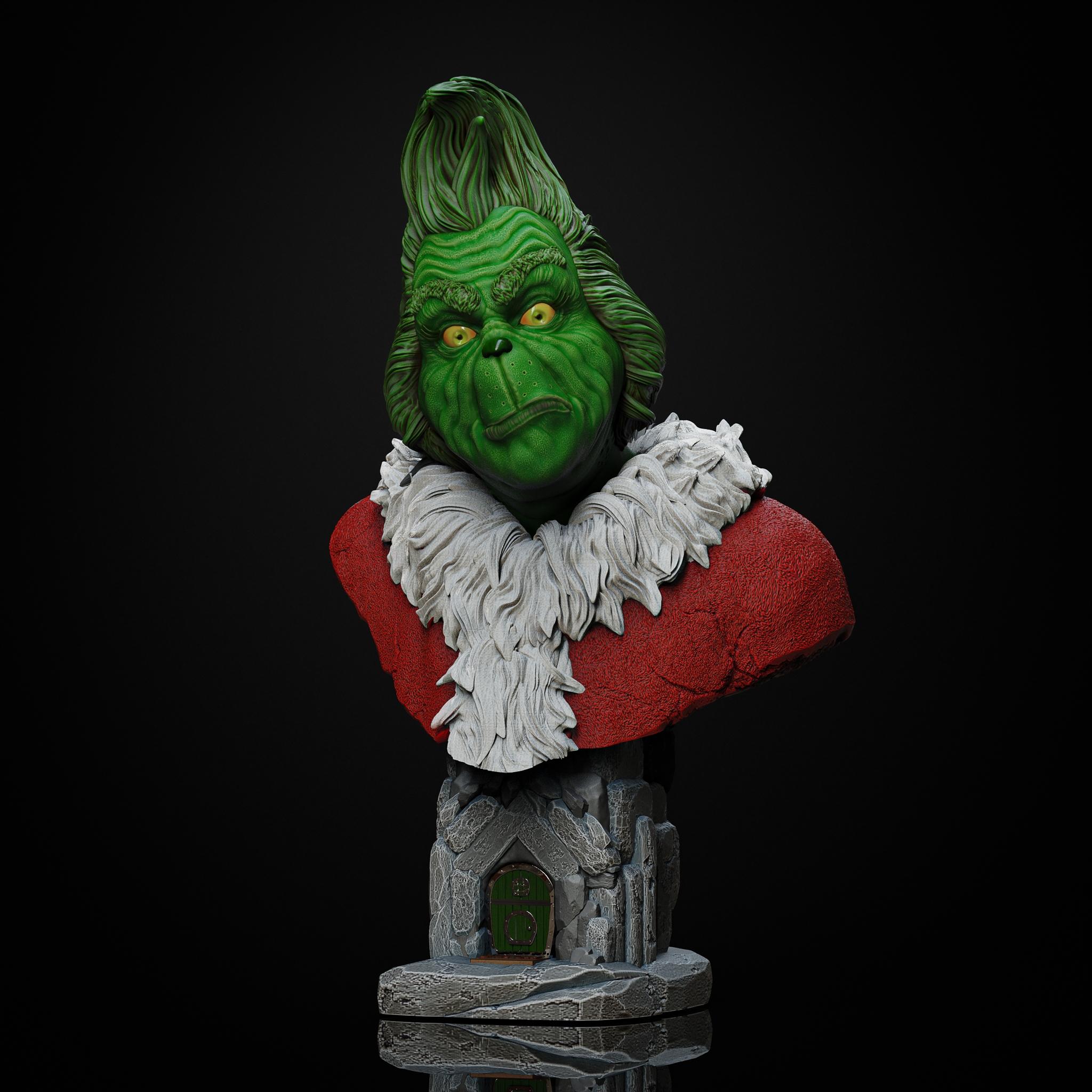 The Grinch bust (Pre-Supported) *New Release*
