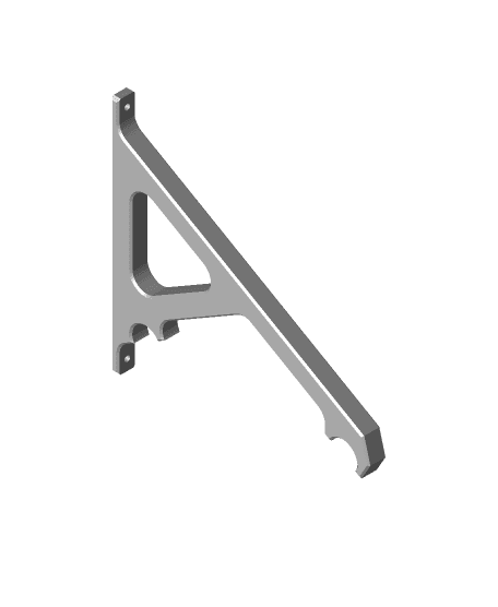 Filament Rack Bracket 3d model